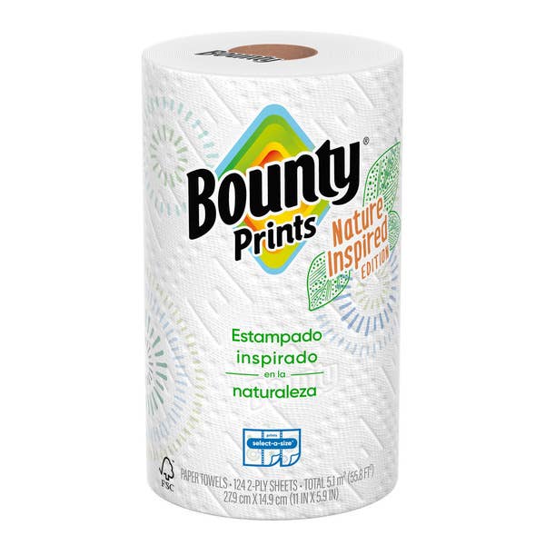 Bounty Prints Paper Towels