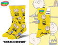 Charlie Brown Men's Crew Folded Socks