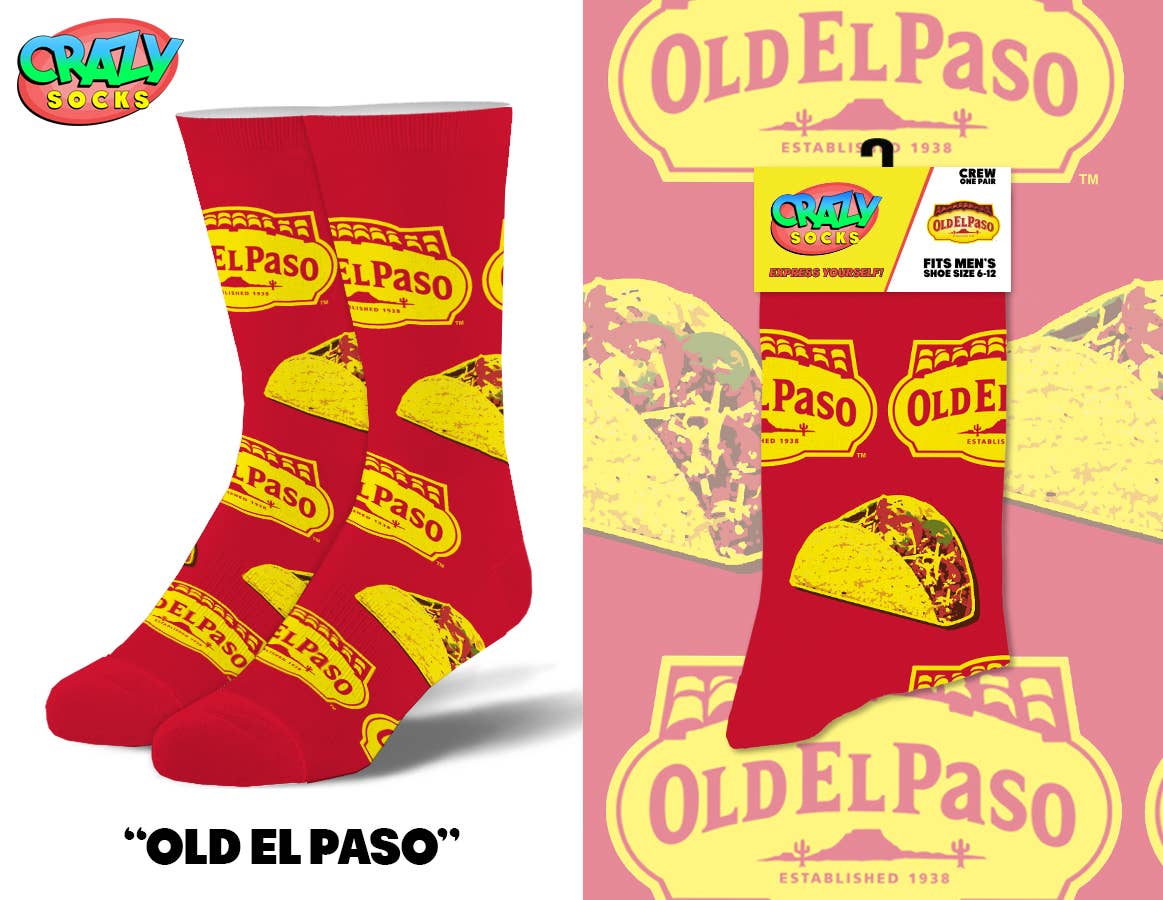 OLD EL PASO CRAZY SOCKS