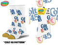 COLT 45 PATTERN CRAZY SOCKS